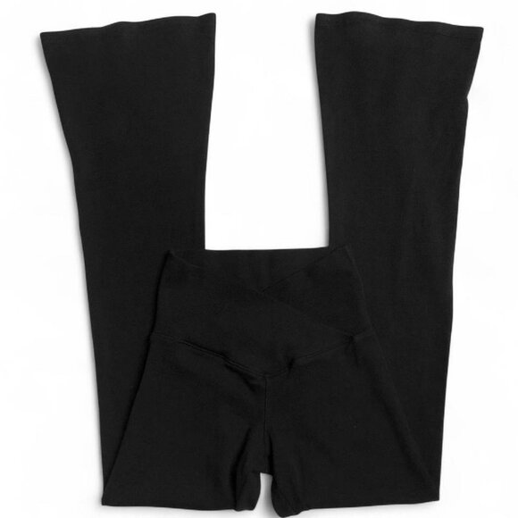 F21 Ribbed Yoga Pants - Picture 1 of 4